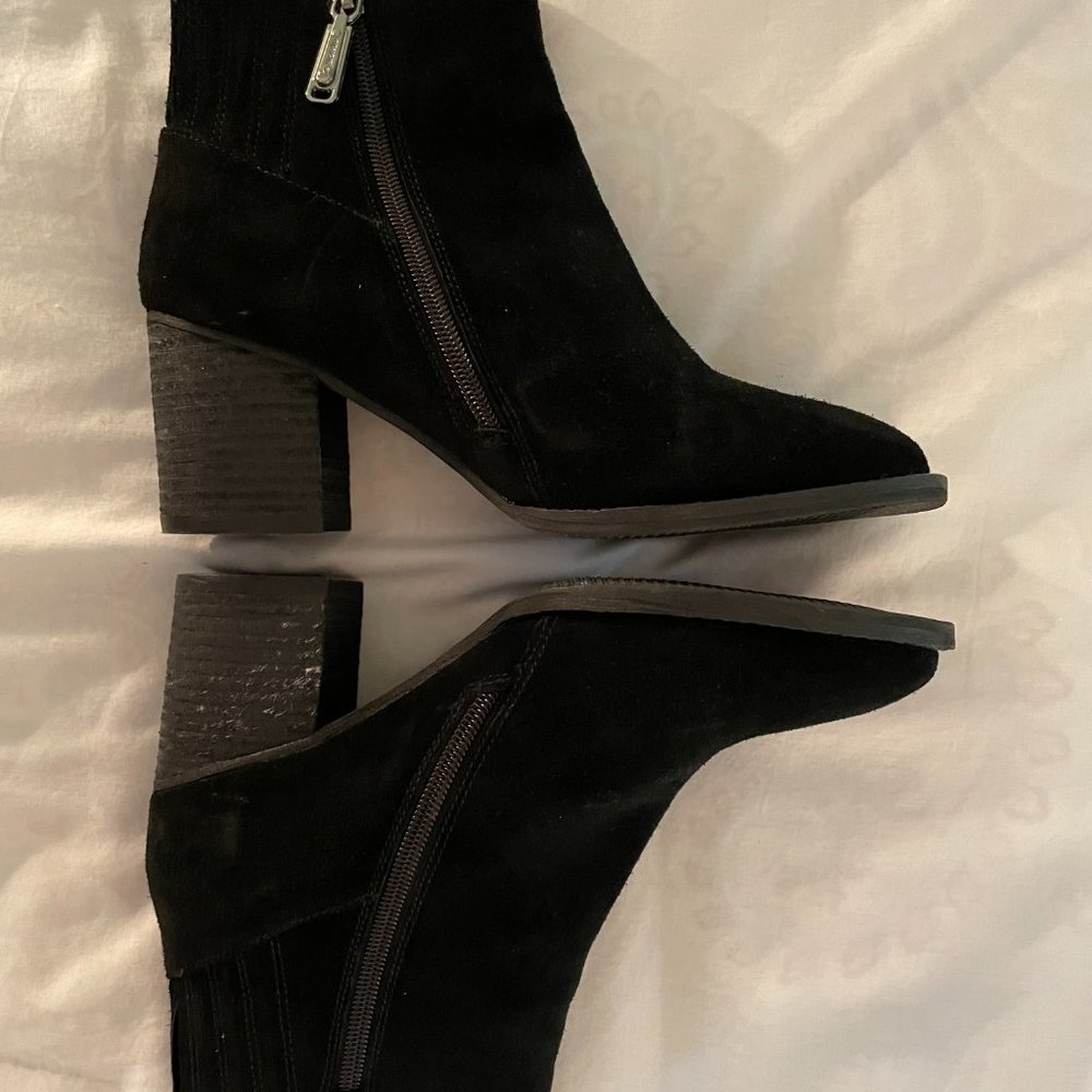 Blondo Black Suede Boots - Size 8.5 - Like New!